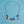Blue Bead Zeta Necklace