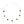 Necklace Gold Brown Quatrefoil Clover 7 Motifs