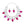 Formal Brilliant Fuchsia Teardrop Crystal Necklace
