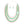 AKA Necklace Pink Green Pearl AKA Set