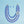 Necklace Blue White Pearl ZPB Set for Women