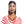 DST Pearl Necklace Red White 3 Strand Set