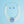 Pearl Necklace Blue White Zeta Set for Women