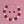 DST Sorority Red White 30mm Jumbo Pearl Set