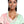 AKA Sorority White Pearl Long Brooch Necklace
