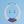 SGRHO Pearl White Gold Blue Center 3 Strand Set