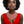 DST Alternating Red White Pearl 5 Strand Necklace