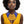 SGRHO Chunky Blue Gold Pearl Bib Necklace Set