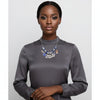 ZPB Snake Chain Luxe Bead and Charm Necklace