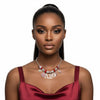 DST Snake Chain Luxe Bead and Charm Necklace
