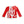 DST Red White Sweater Sorority Pin