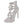 DST Sorority Red White Heel Sorority Brooch