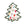Brooch Gold Xmas Tree Bling Pin for Women