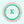 AKA Brooch Pink Green AKA Round Pin