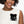 Brooch Black Tweed Fur Collar Sweater Camellia