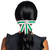 Pink Green Bow Tie Style Brooch