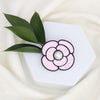 Brooch Pink Paris Coco Flower Pearl Couture Pin
