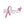 Breast Cancer Silver Bloom Pink Ribbon Brooch Pin