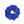 ZPB Sorority Blue White Flower Pearl Brooch Women