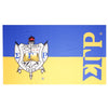 SGRHO Sorority Gold Blue Fashion Shawl Scarf