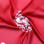 DST Sorority Lady Fortitude Red Square Scarf