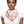 DST Sorority Lady Fortitude White Square Scarf