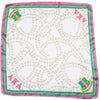 AKA Sorority Pearl Print Square Scarf for Women