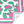 AKA Sorority Leopard Print Square Scarf for Women
