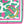 AKA Sorority Leopard Print Square Scarf for Women