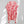 DST Sorority Red White ColorBlock Swirl Kimono