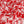 DST Sorority Red White ColorBlock Swirl Kimono