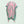 AKA Sorority Pink Green Leopard Structured Kimono