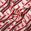 DST Red and Cream Fortitude Sorority Square Scarf