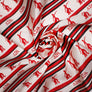 DST Red and Cream Fortitude Sorority Square Scarf