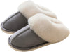 Indoor Winter Fur Shoes – Warm Cotton Slippers for Men & Women, Plush Furry Bedroom Slides, Cozy Non-Slip House Slippers