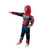 Kids Spiderman Mask Muscle Costume - Padded Superhero Bodysuit for Boys & Girls