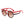 Sunglasses Red Green Round Futuristic Double Frame