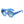 Sunglasses Blue Geometric Chunky Round for Women