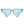 Sunglasses Sea Green Triangle Pointed for Women