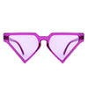 Sunglasses Purple Triangle Pointed for Women