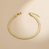 Anklet 8mm Gold 18K Stainless Steel Miami Chain