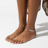 Anklet 6.5mm Stainless Steel Herringbone Chain