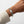 Silver Steel Princess CZ Cuban Chain Bracelet