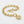 Gold 18K Steel Toggle Heart Rolo Chain Bracelet