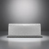 Clutch XLong Clear Rhinestone Flap Evening Bag