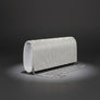 Clutch XLong Clear Rhinestone Flap Evening Bag