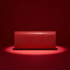 Clutch XLong Red Rhinestone Flap Evening Bag