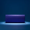 Clutch XLong Blue Rhinestone Flap Evening Bag