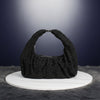 Clutch Premium Black Rhinestone Mesh Hobo Bag