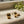 18K Gold Steel Curved Rectangle Disc Stud Earrings